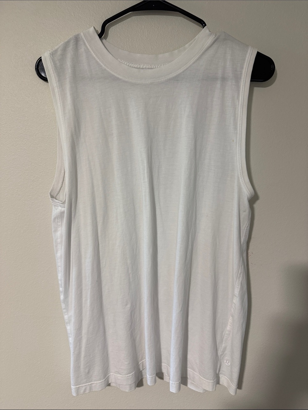 lululemon athletica White Sleeveless Tank Top